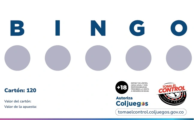 Cart&oacute;n de Bingo -Versi&oacute;n 2026-